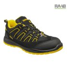Alegro S1P ESD fekete/sárga munkavédelmi félcipő