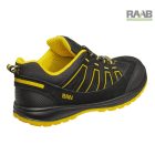 Alegro S1P ESD fekete/sárga munkavédelmi félcipő