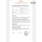 Alegro S1P ESD fekete/sárga munkavédelmi félcipő