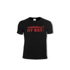 52/L méretű Hardworker Póló Fekete