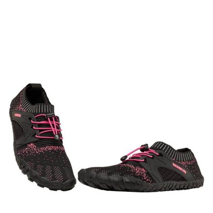 39-es méretű BOSKY Barefoot sétálócipő - fekete/pink