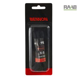 110 cm-es fekete cipőfűző