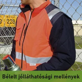 Bélelt jólláthatósági mellények