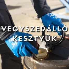 Vegyszerálló kesztyűk