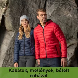 Kabátok, mellények, bélelt ruházat
