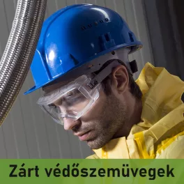 Zárt védőszemüvegek