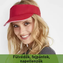Fülvédők, fejpántok, napellenzők