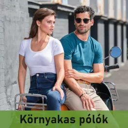 Környakas pólók