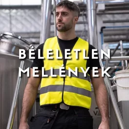 Béleletlen jólláthatósági mellények