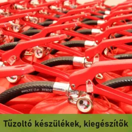 Tűzoltó készülékek, kiegészítők