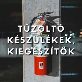 Tűzoltó készülékek, kiegészítők