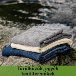 Törölközők, egyéb textiltermékek