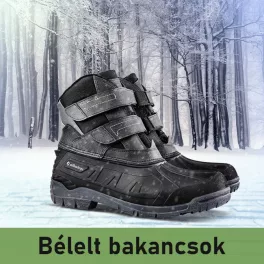 Bélelt bakancsok
