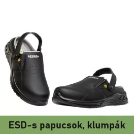 ESD-s papucsok és klumpák
