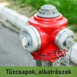 Tűzcsapok, alkatrészek