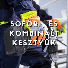 Sofőr-, és kombinált kesztyűk