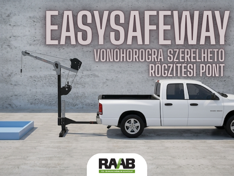 EasySafeWay vonóhorog-gömbre szerelhető rögzítési pont